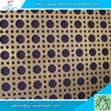 galvanized perforated mesh round hole metal mesh