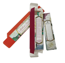 flat pack customized soft paper card folding box