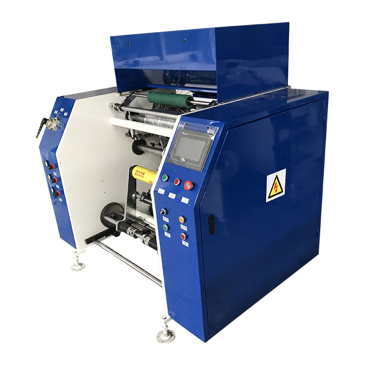 Top Quality Cling Film Rewinding Machine 5 Shaft Rewinding Hot Foil Machine foil machine