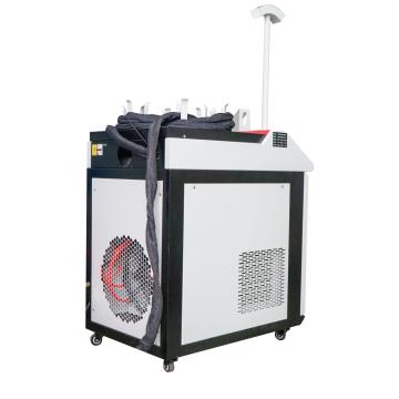 Máquina de limpieza láser de óxido de metal portátil