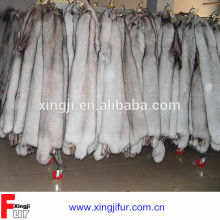 Wholesale natural blue fox skin