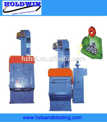 Q324 rubber belt shot blast machine