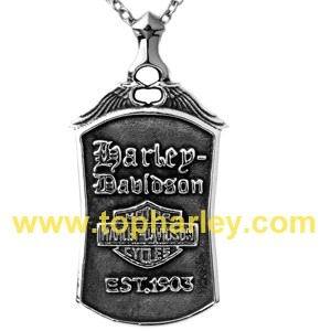 harley davidson necklace and pendant