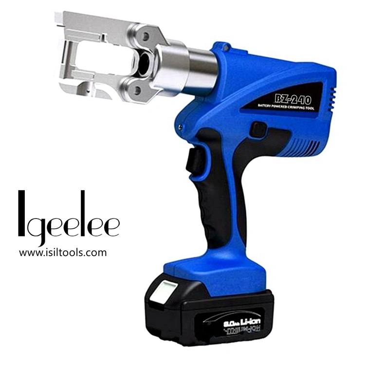 Igeelee Bz-45 Battery Hydraulic Cu/Al Cable Cutting Tool 60kn with 2 Batteries