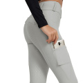 Silver Gray XXS-XL Women Women Silicone Horse Breeches