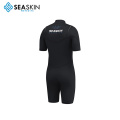 Seaskin neoprene 2mm flatlock shorty wetsuit untuk wanita