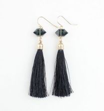 Fashion crystal tassel earrings