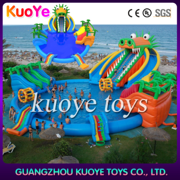 Inflatable large water park,inflatable water park commercial grade,outdoor water park