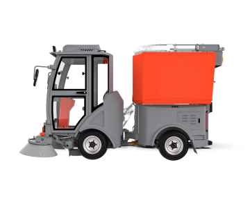Advanced Mobile Street Sweeper for Efficient Dirt Removal