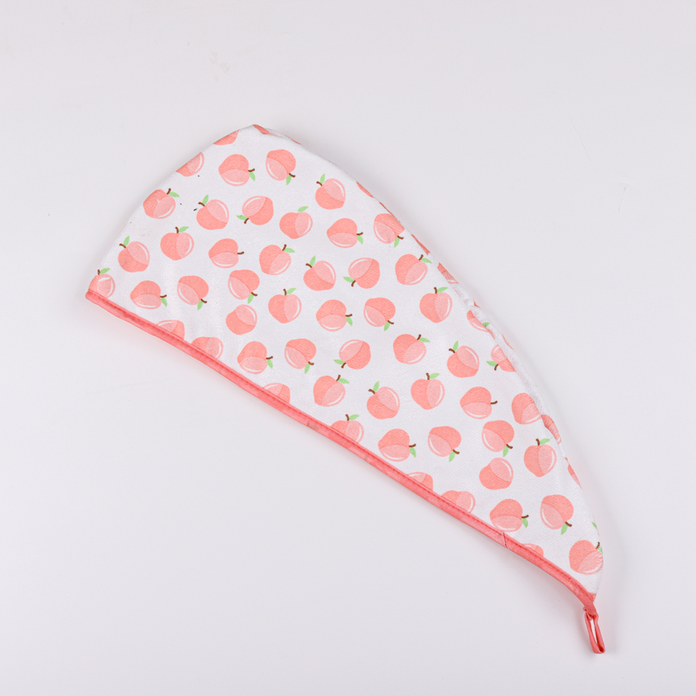 Microfiber Printed dry hair cap 1 Microfiber Printed dry hair cap 1