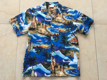 Cotton Printing Hawaii Shirt Sale