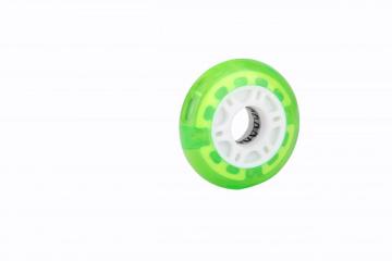 PU flash wheel with skates