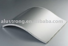 curve Aluminum Honeycomb Panel