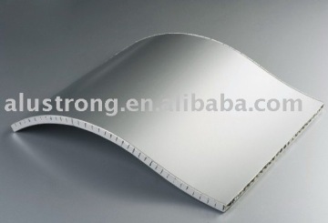 curve Aluminum Honeycomb Panel