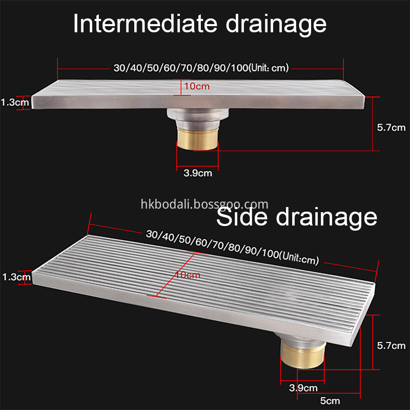 Thick Stainless Steel Drain