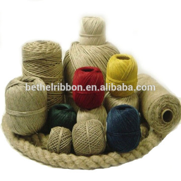 Eco-friendly high quality raw or color hemp rope price