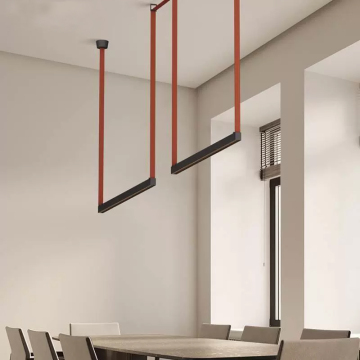 Minimalist Plusminus Belt Pendant Light for Living Room and Restaurant