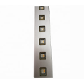 Lámpara de pared delgada de aluminio 12W IP65 RGB