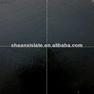 black slate floor tiles