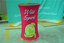 Pop Up Display Fabric Booth With Shelf