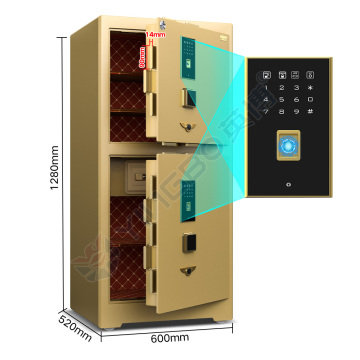 patented lock bolts big luxury safe box