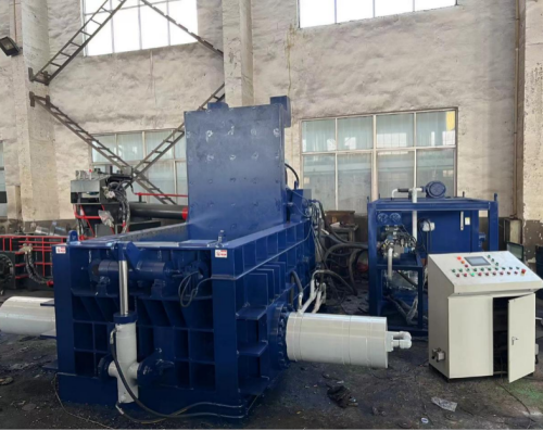 Waste Copper Wire Automatic Baling Press Machine