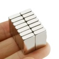 N52 Blok Neodymium -magneet 20x20x10mm Ni gecoat