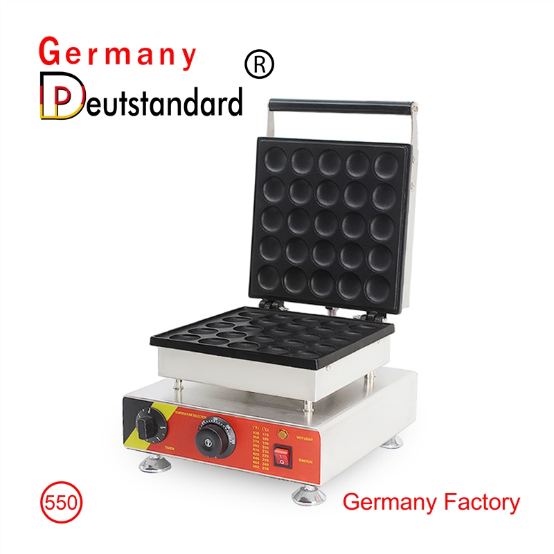 25 Stück poffertjes Grillmaschine mit Deckel