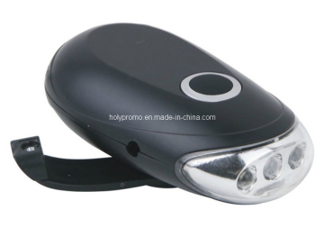 Hand Cranking Dynamo Torch (DS0144)
