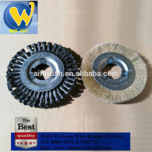 Twisted knot Circular Wheel Wire Brush Dubai UAE for tubing polishing