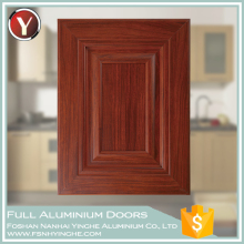 Eco-Friendly Wood Grain Aluminium Kichen Cabinet Door