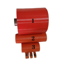 Protective Film Sticking Machine Roller For Aluminum