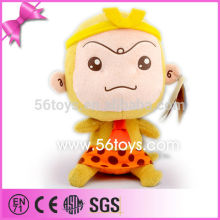 wholesale stuffed animal toy yellow monkey plush toy