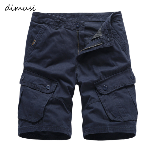 DIMUSI Summer Men's Shorts Casual Mens Cotton Cargo Military Shorts Male Loose Breathable Beach Jogger Board homme Clothing