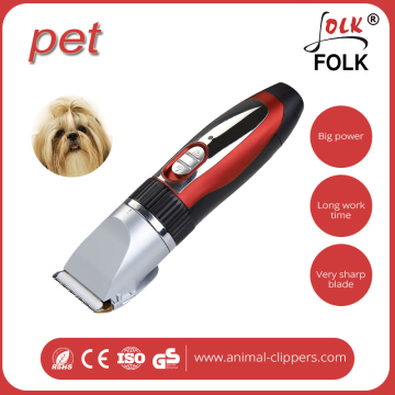 Detachable blade quiet less vibration pet dog hair grooming clipper