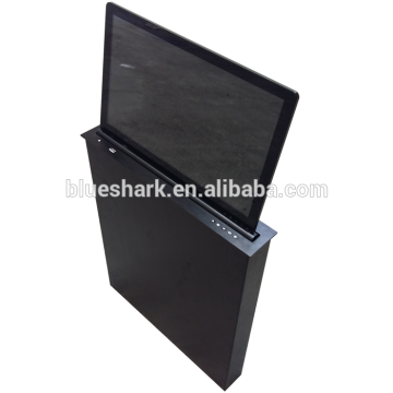 motorized lcd lift system flip up lcd monitor lift mechanism for confrence system