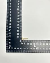 CNC Turning Milling Hardware M4 Screw Copper Parts