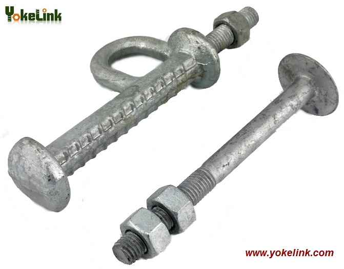 ASTM A394 torony lépcsőcsavar 5/8 x 8