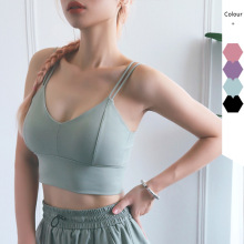 High Impact Wholesale Yoga Active Wear Unpadded Supportive Fitness Sports Bra for Women