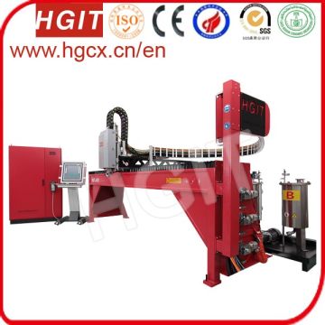 High quality pu polyurethane coating machine