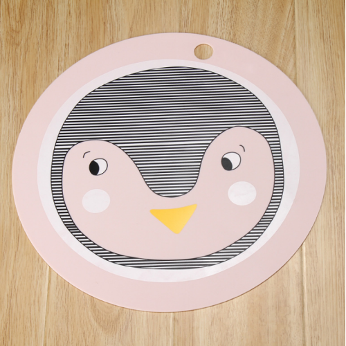 Tapis de placement en silicone doux pour table de table pour enfants