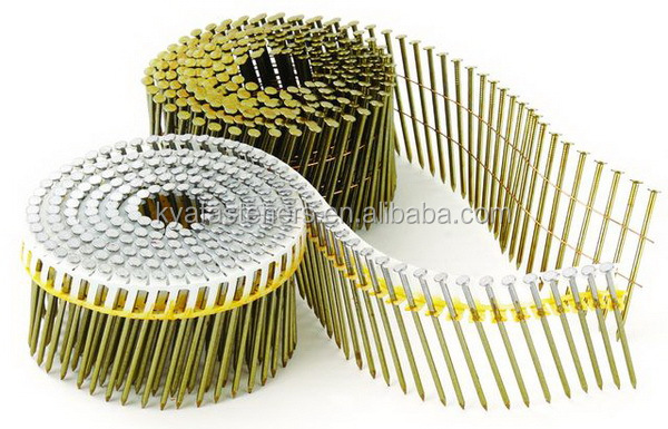 15 Degree Plastic collated Coil Nails