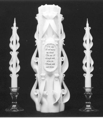Wedding Candles Personalised Candles