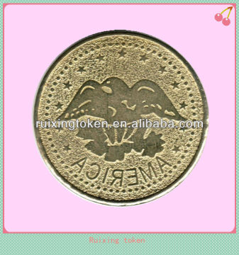 Cupronickel token/coin