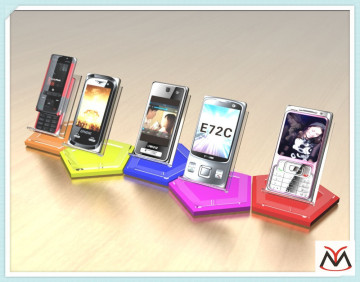 phone display stand,acrylic mobile phone display stand