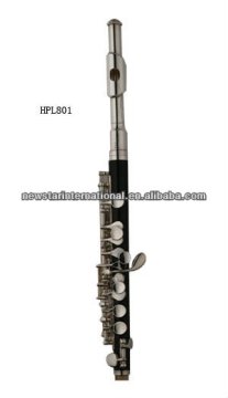 ABS body,silver plated piccolo