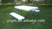 Outdoor beer table and bench 3pcs a set