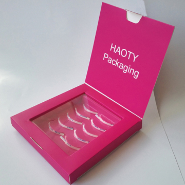 Lovely Pink Customized Eyelash Extensions Box