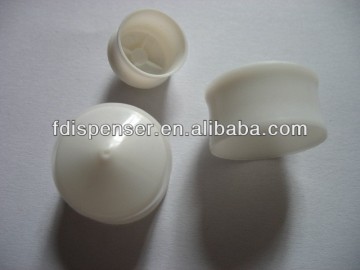 Chemical liquid syringe piston