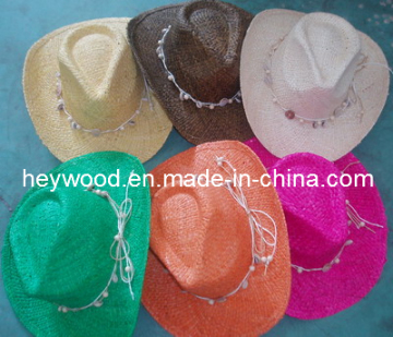maize straw cowboy hat